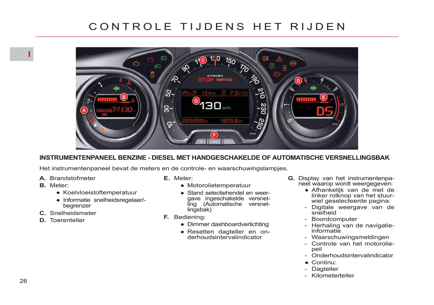 2008-2010 Citroën C5 Manuel du propriétaire | Néerlandais