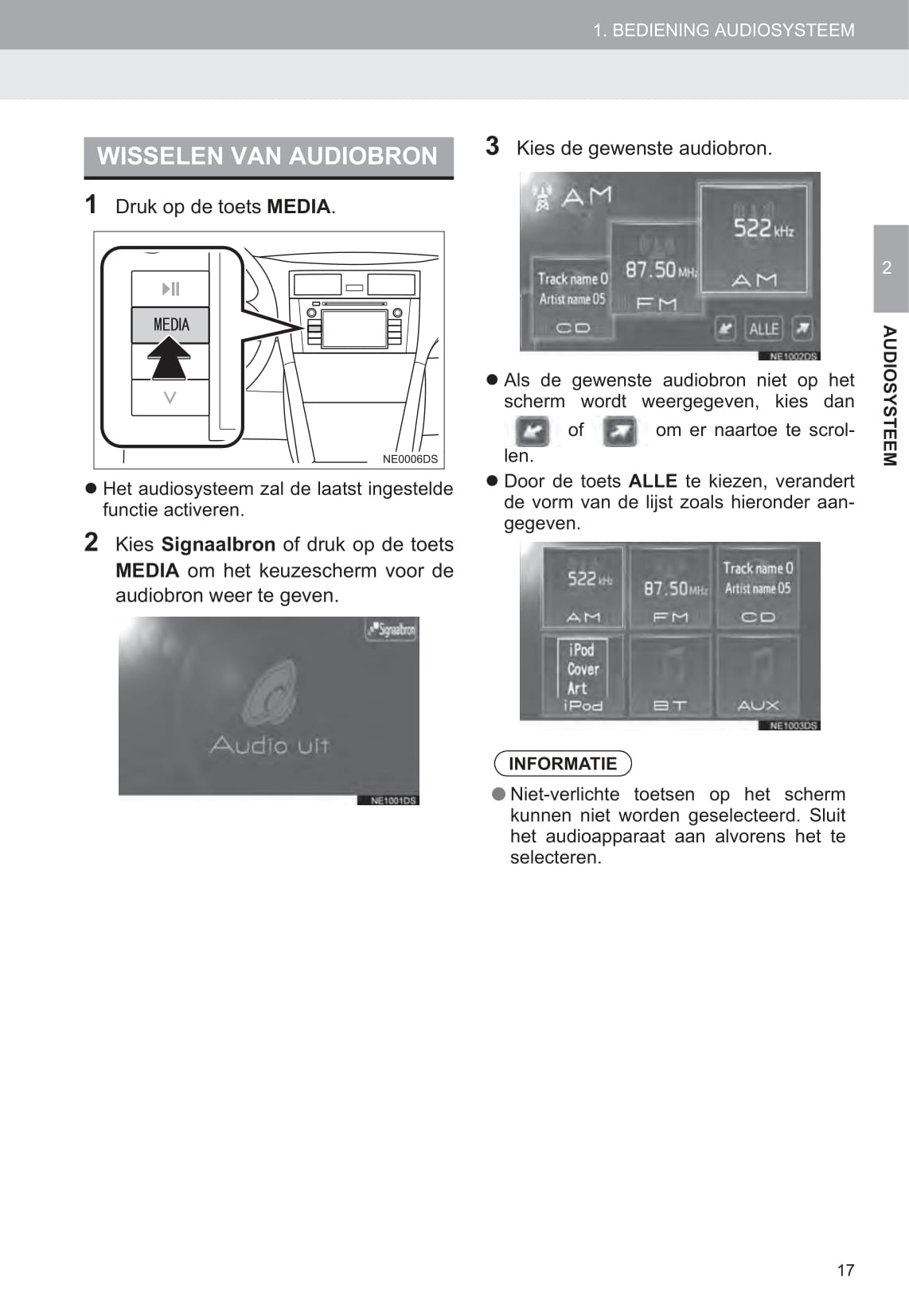 Toyota Touch & Go (plus) Handleiding