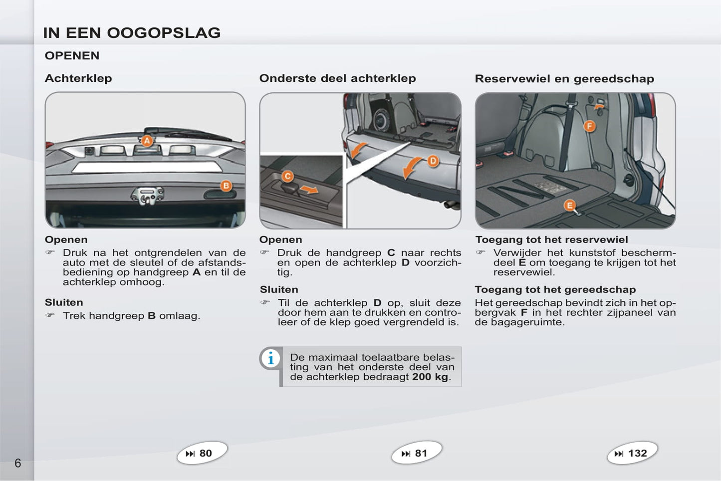 2011-2012 Peugeot 4007 Manuel du propriétaire | Néerlandais