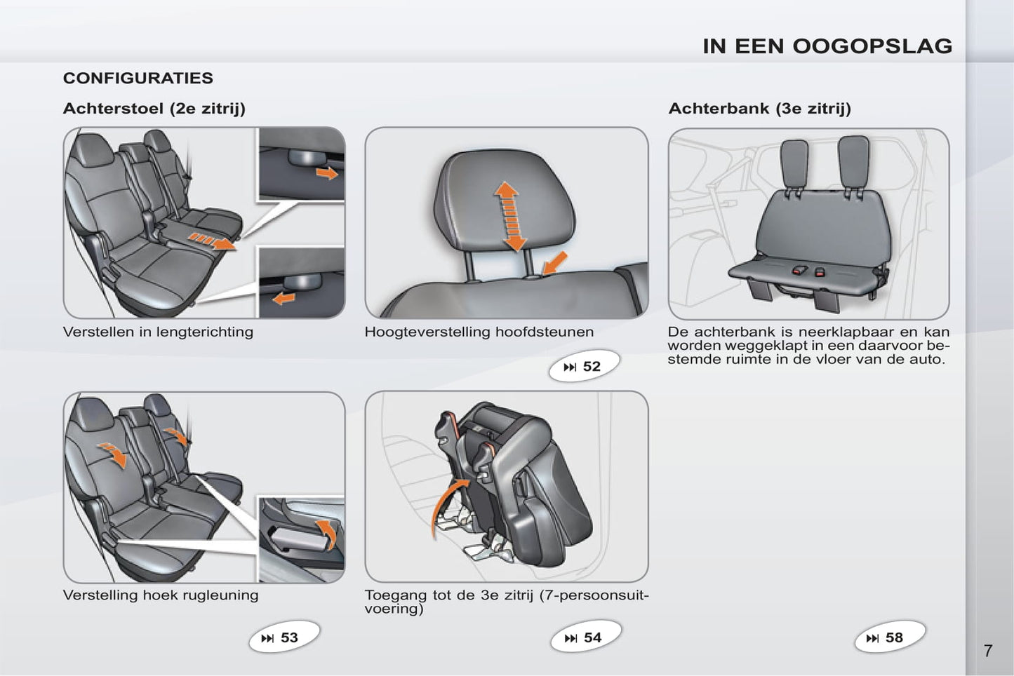 2011-2012 Peugeot 4007 Manuel du propriétaire | Néerlandais