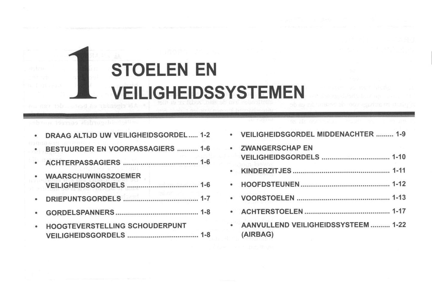 2000-2004 Daewoo Tacuma Gebruikershandleiding | Nederlands