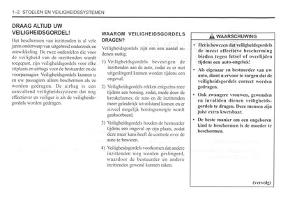 2000-2004 Daewoo Tacuma Gebruikershandleiding | Nederlands