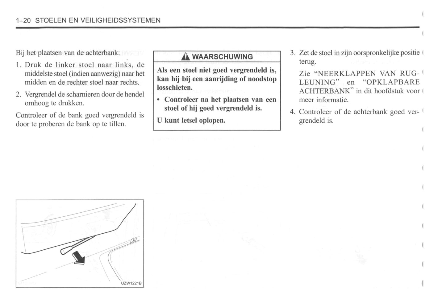 2000-2004 Daewoo Tacuma Gebruikershandleiding | Nederlands