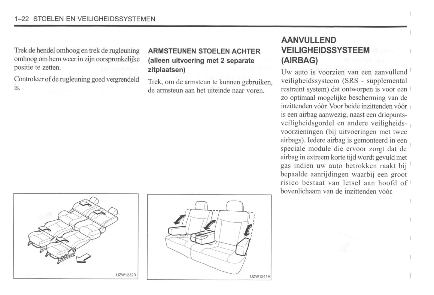 2000-2004 Daewoo Tacuma Gebruikershandleiding | Nederlands