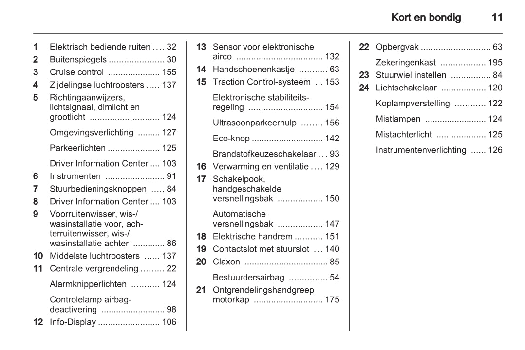 2015 Opel Meriva Gebruikershandleiding | Nederlands