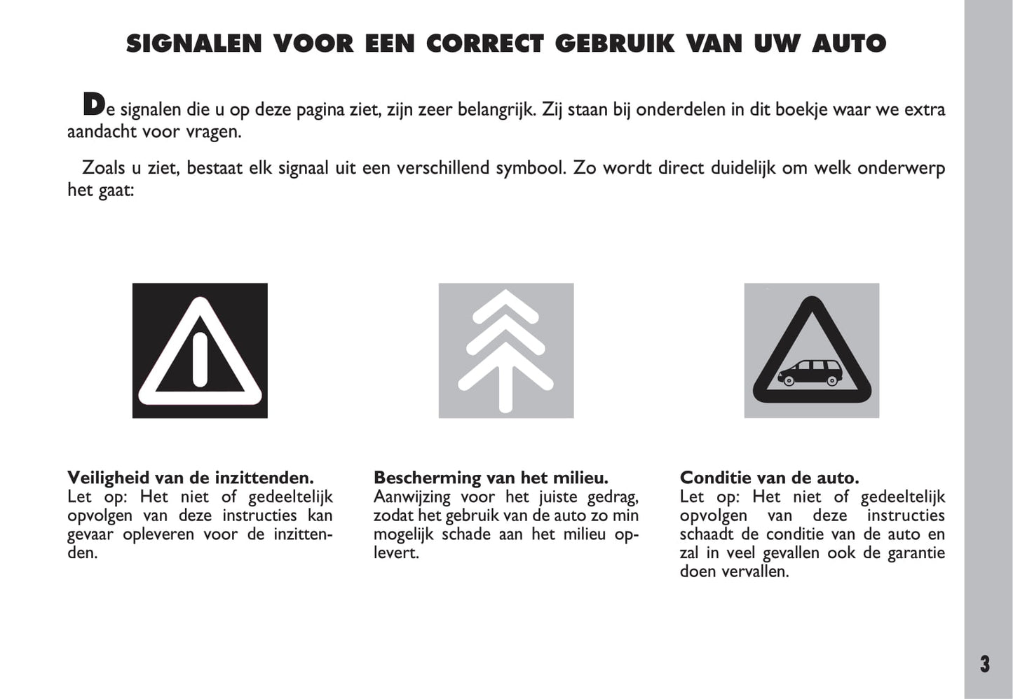 2002-2003 Fiat Ulysse Owner's Manual | Dutch