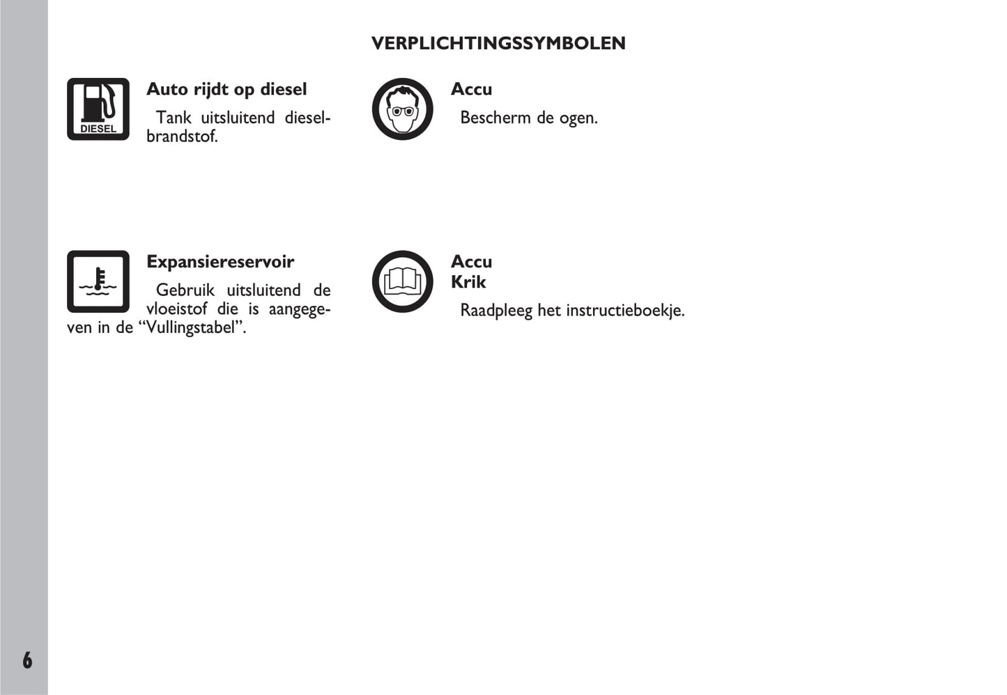 2002-2003 Fiat Ulysse Owner's Manual | Dutch