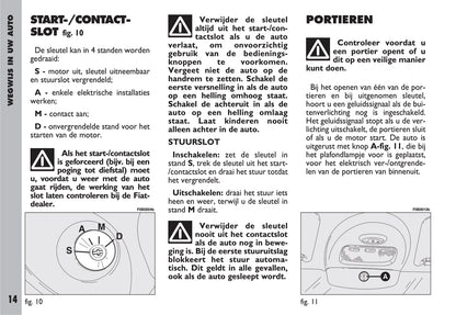 2002-2003 Fiat Ulysse Owner's Manual | Dutch