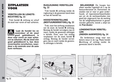 2002-2003 Fiat Ulysse Owner's Manual | Dutch