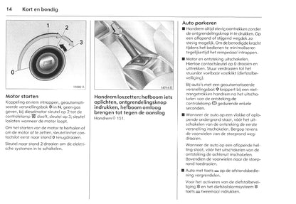 2005-2010 Opel Meriva Owner's Manual | Dutch