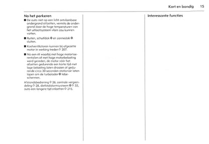 2005-2010 Opel Meriva Owner's Manual | Dutch