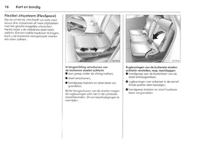 2005-2010 Opel Meriva Owner's Manual | Dutch