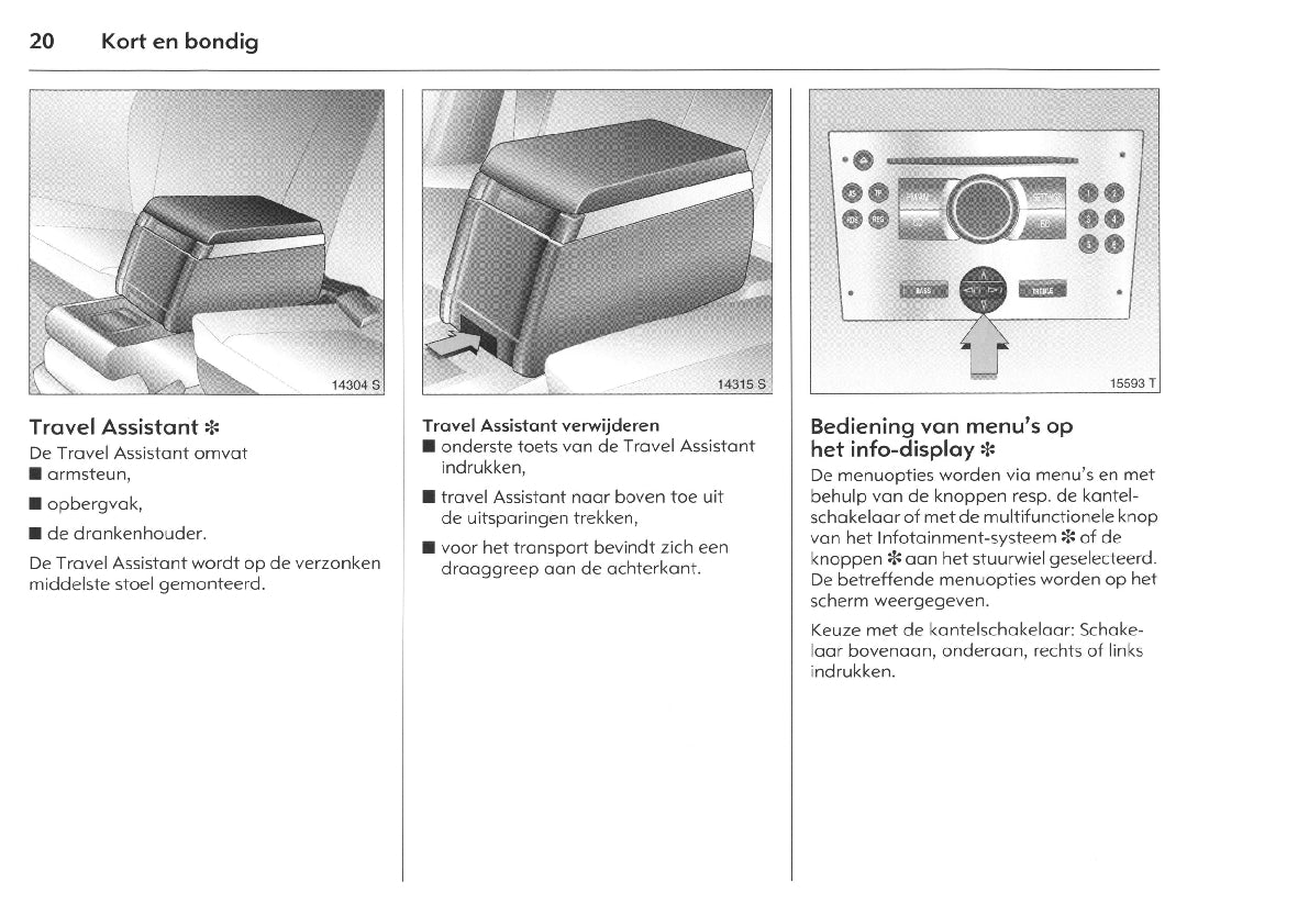 2005-2010 Opel Meriva Owner's Manual | Dutch