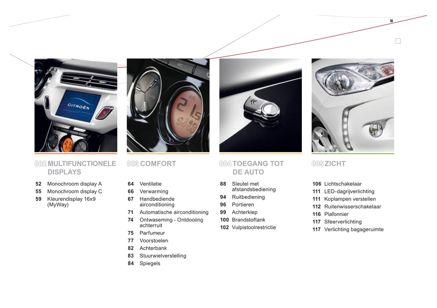 2009-2014 Citroën DS3 Manuel du propriétaire | Néerlandais