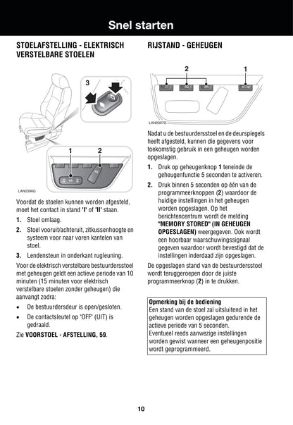 2006-2007 Land Rover Range Rover Sport Owner's Manual | Dutch