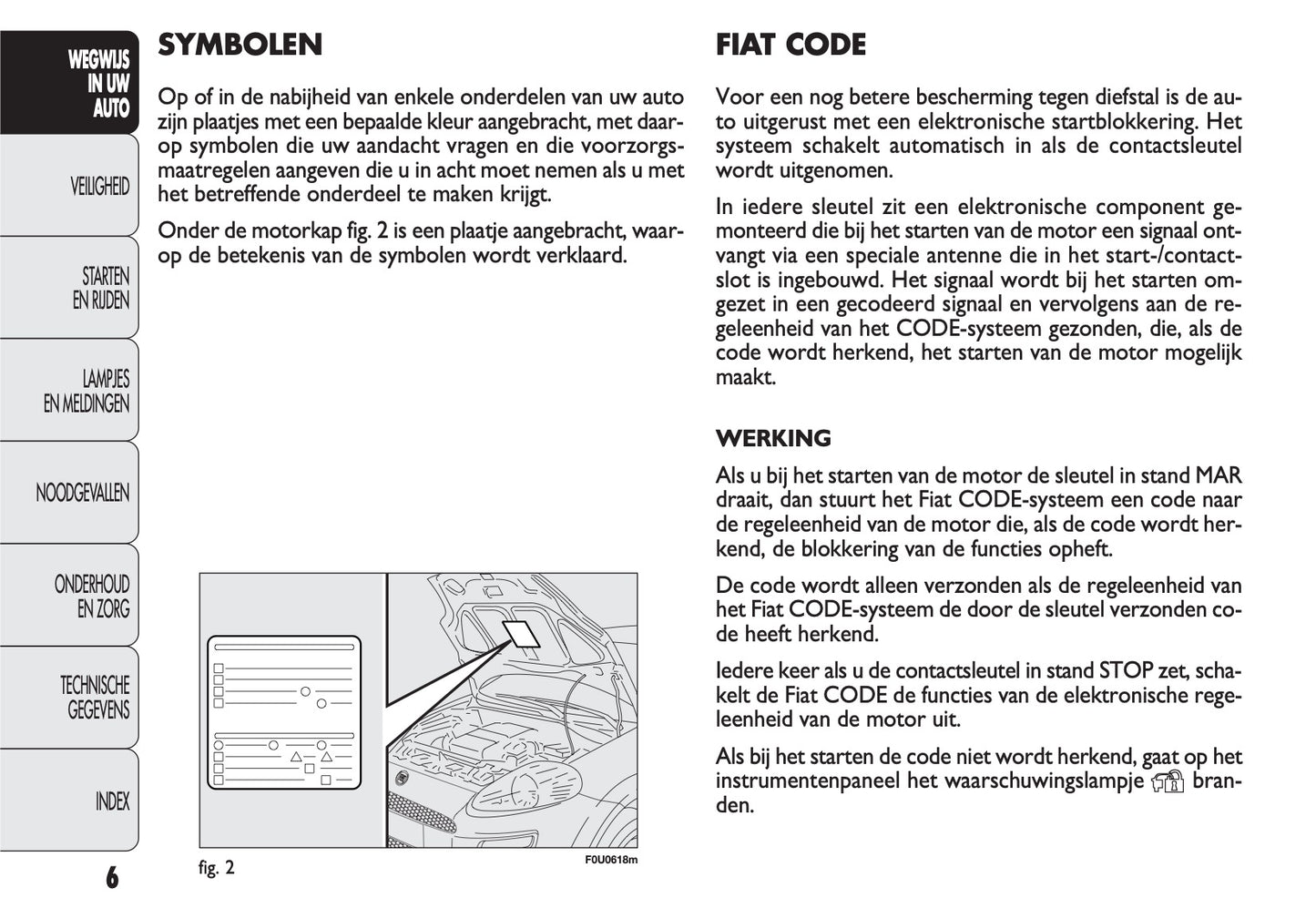 2011-2014 Fiat Punto Manuel du propriétaire | Néerlandais