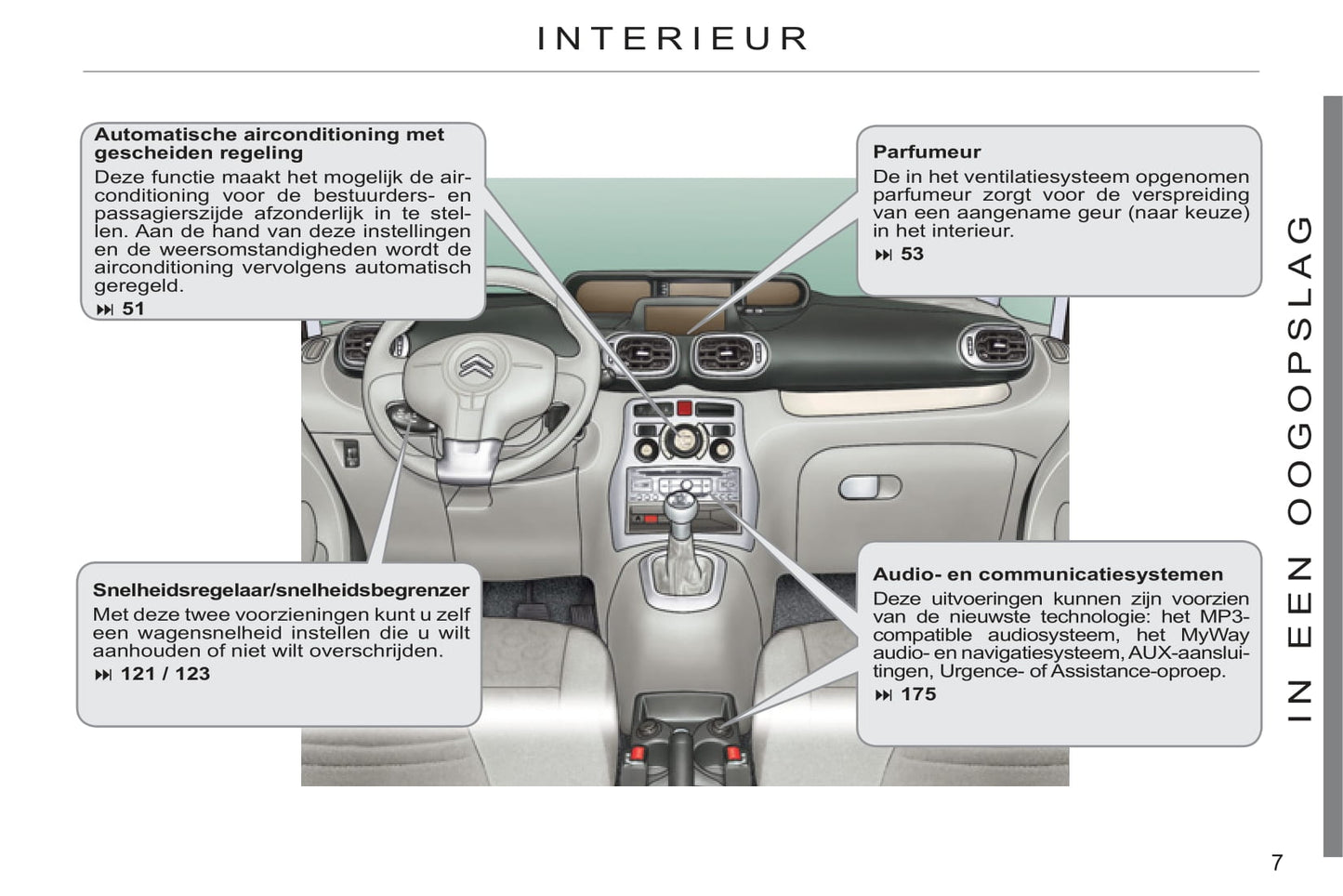 2008-2012 Citroën C3 Picasso Manuel du propriétaire | Néerlandais