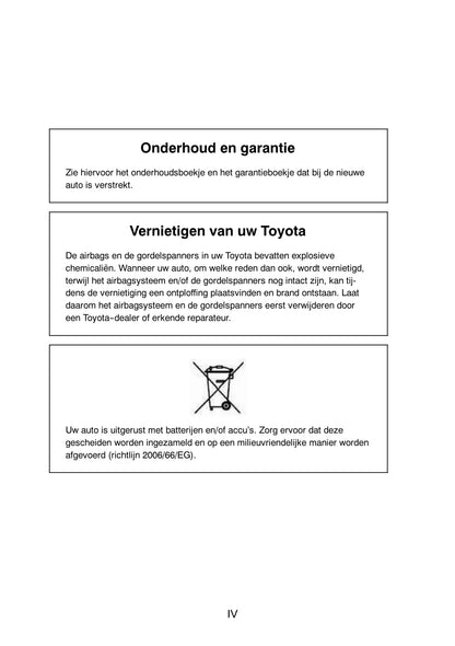 2009-2010 Toyota Dyna Gebruikershandleiding | Nederlands