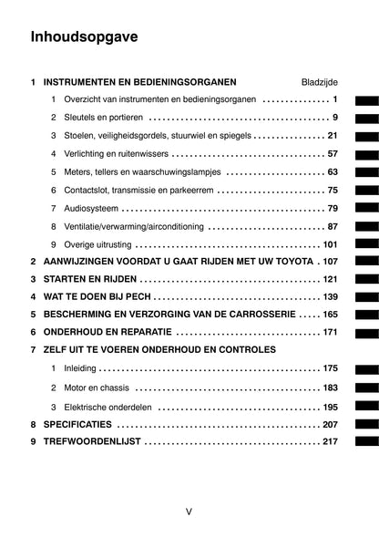 2009-2010 Toyota Dyna Gebruikershandleiding | Nederlands