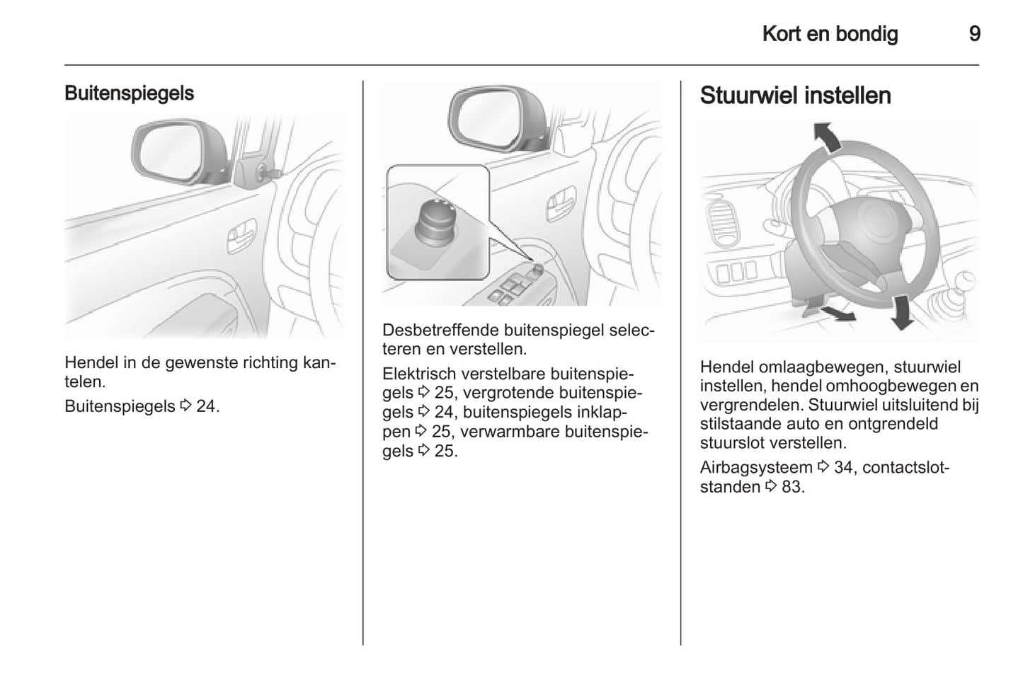 2012-2015 Opel Agila Manuel du propriétaire | Néerlandais