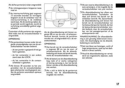 2008-2009 Fiat Sedici Owner's Manual | Dutch