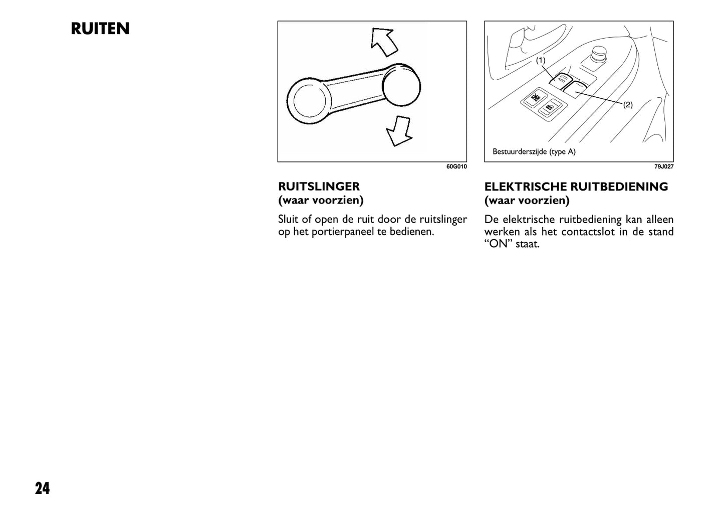 2008-2009 Fiat Sedici Owner's Manual | Dutch