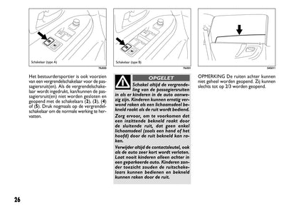 2008-2009 Fiat Sedici Owner's Manual | Dutch