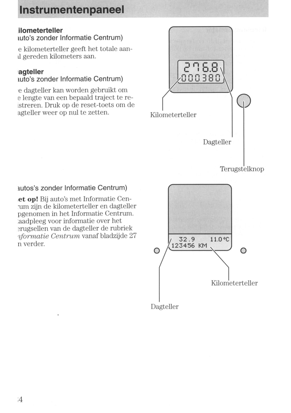 2006-2007 Ford Focus Owner's Manual | Dutch