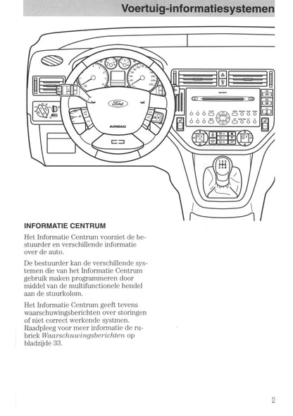 2006-2007 Ford Focus Owner's Manual | Dutch