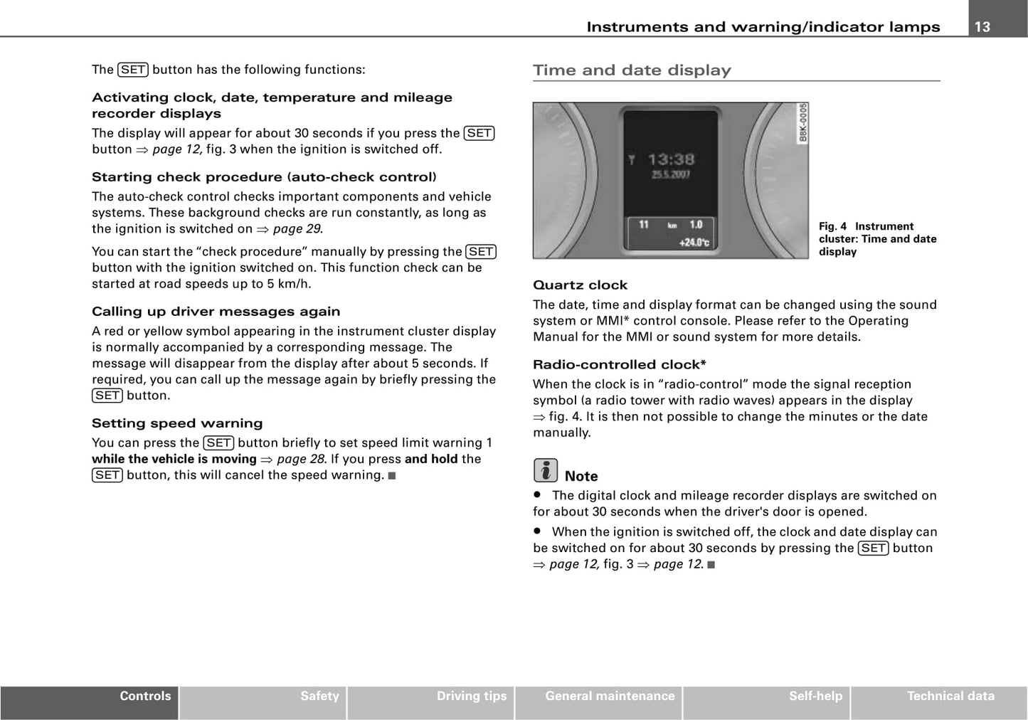 2007-2012 Audi S5 Gebruikershandleiding | Engels