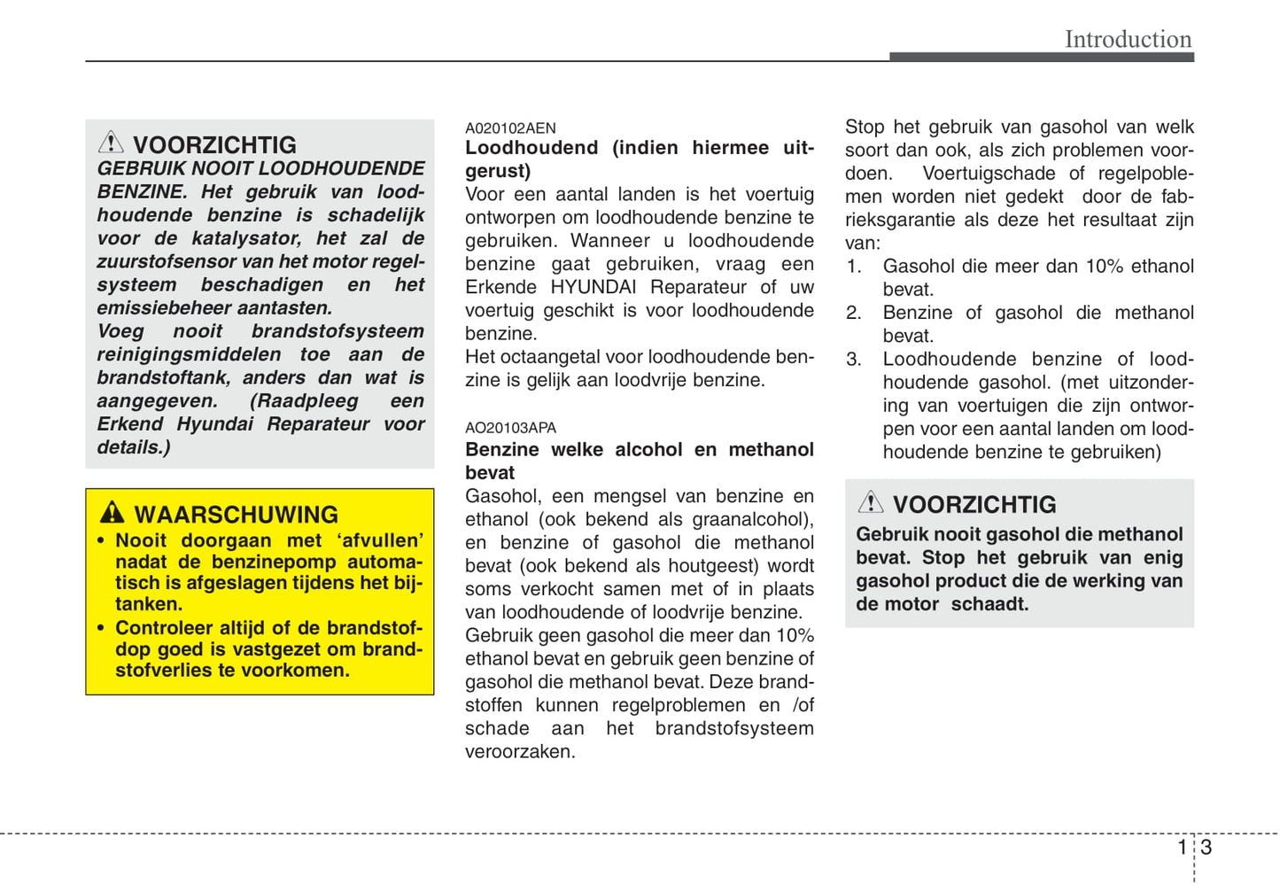 2010-2011 Hyundai i10 Owner's Manual | Dutch