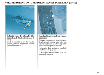 2005-2007 Renault Laguna Manuel du propriétaire | Néerlandais