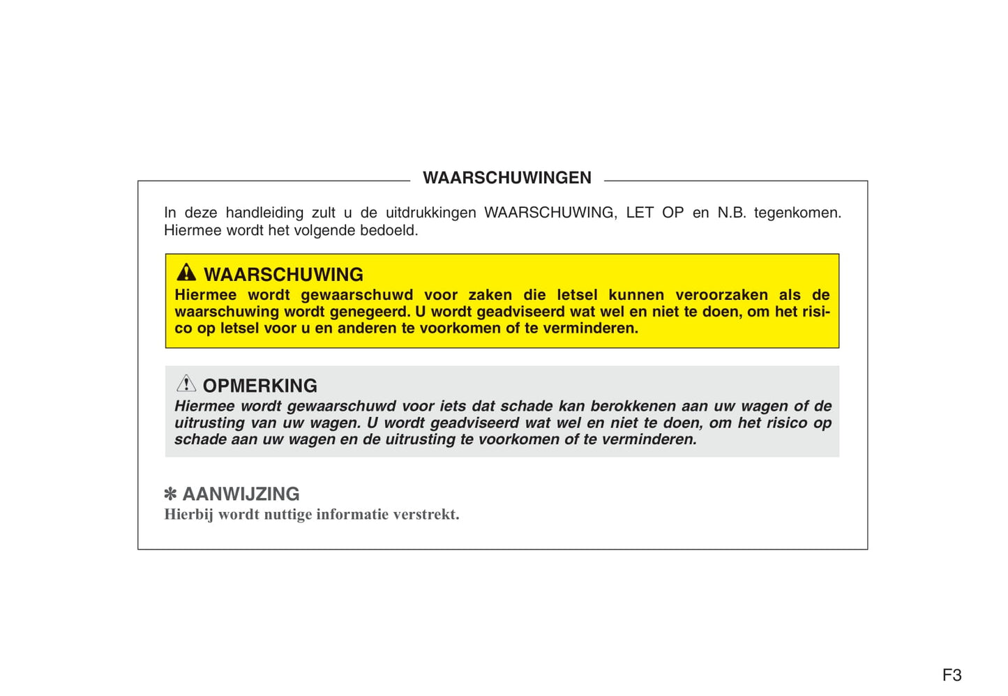 2010-2015 Hyundai IX20 Manuel du propriétaire | Néerlandais