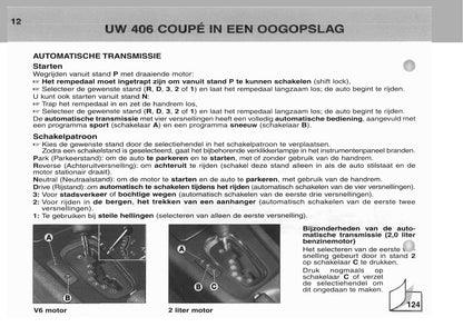 2003-2004 Peugeot 406 Coupé Owner's Manual | Dutch