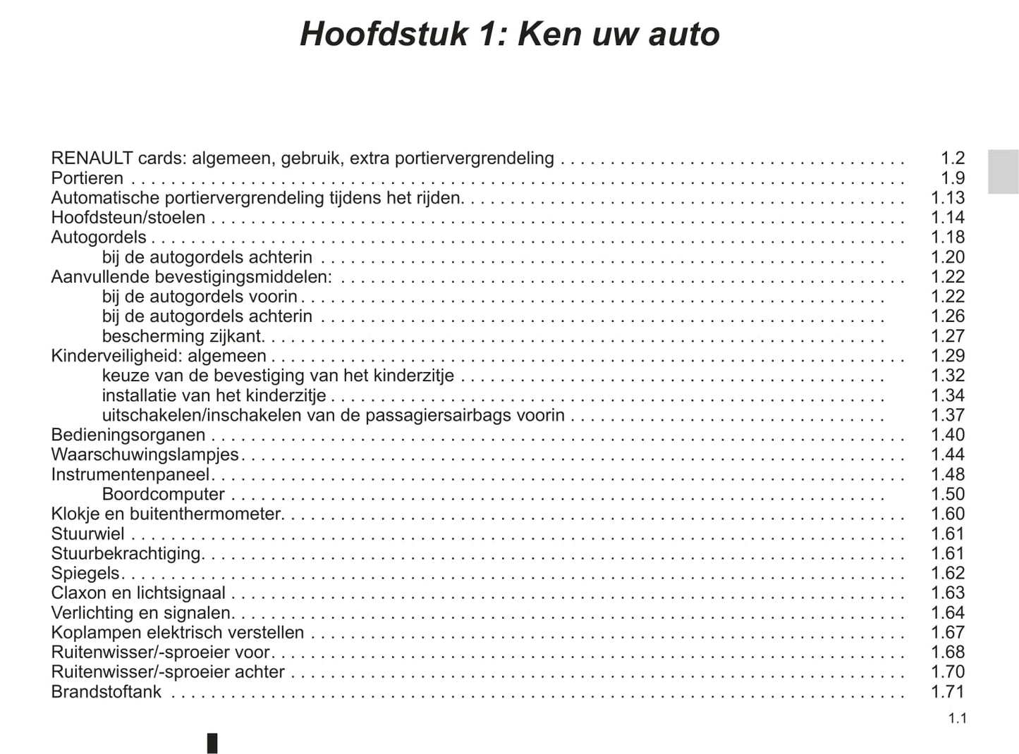 2008-2011 Renault Koleos Manuel du propriétaire | Néerlandais