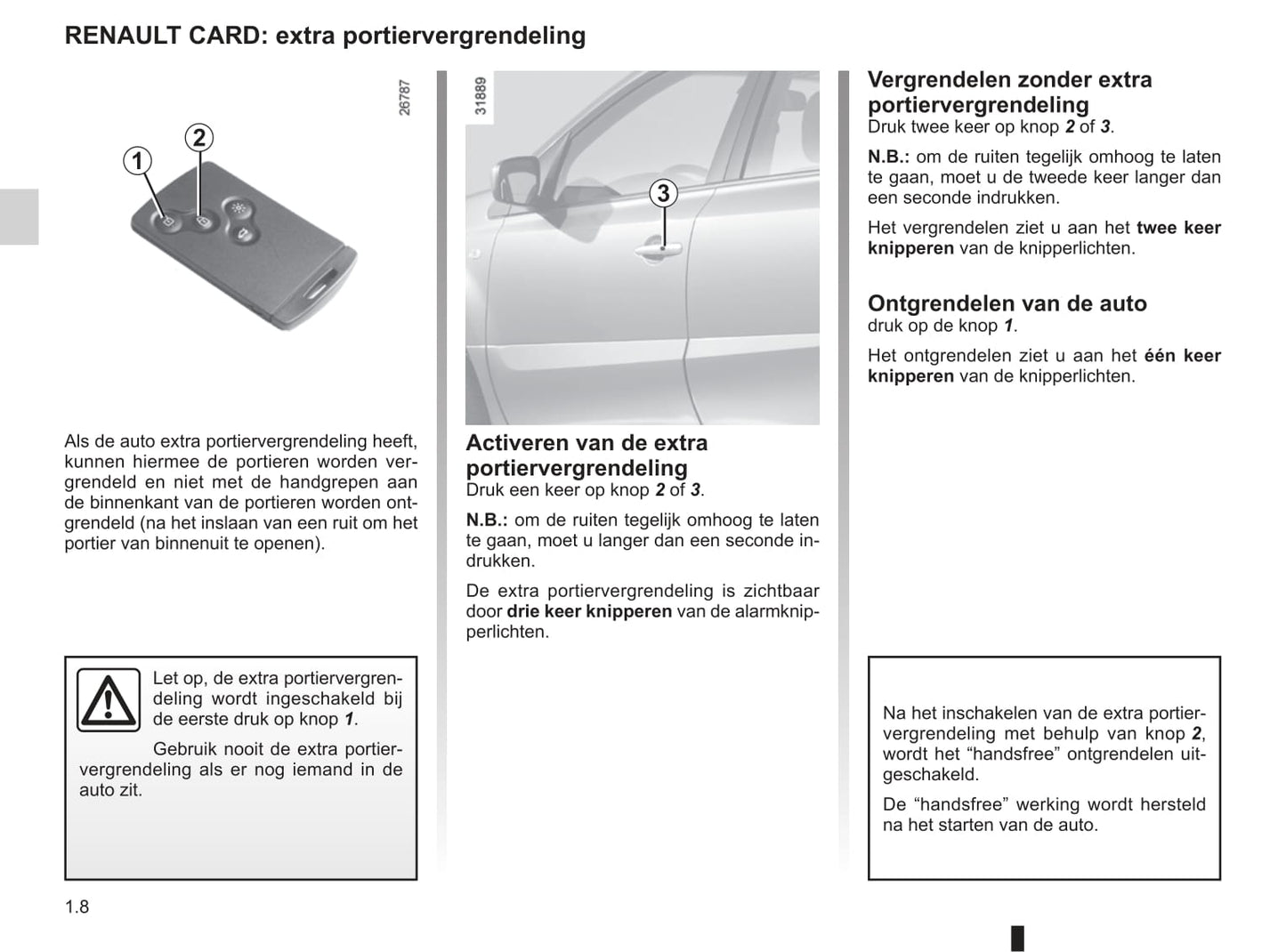 2008-2011 Renault Koleos Manuel du propriétaire | Néerlandais