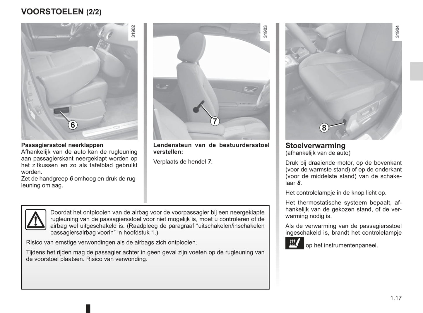 2008-2011 Renault Koleos Manuel du propriétaire | Néerlandais