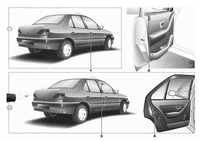 1994-1997 Peugeot 306 Owner's Manual | Dutch