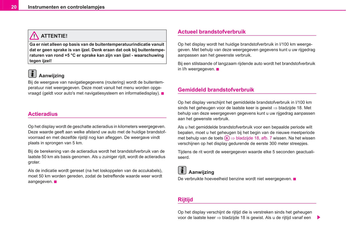 2005-2006 Skoda Fabia Owner's Manual | Dutch