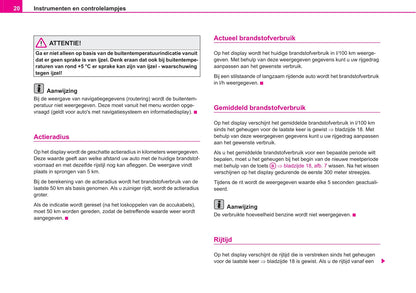 2005-2006 Skoda Fabia Owner's Manual | Dutch