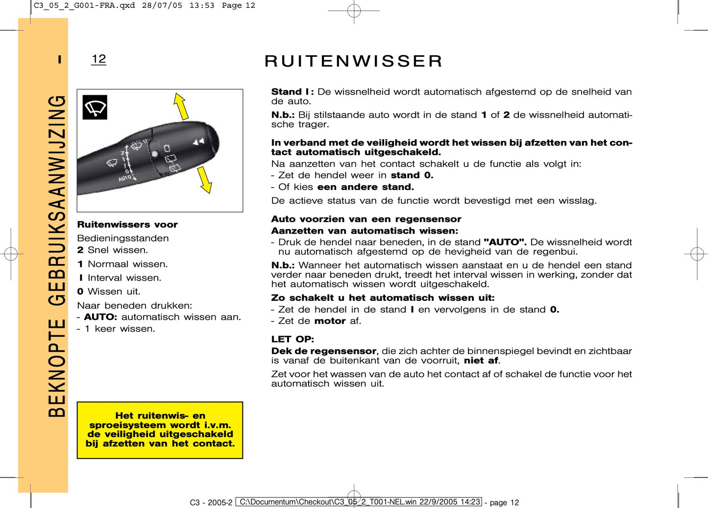 2005-2007 Citroën C3 Gebruikershandleiding | Nederlands