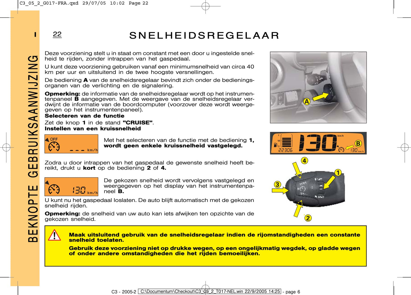 2005-2007 Citroën C3 Gebruikershandleiding | Nederlands