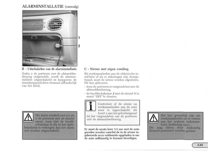 1997-1998 Renault Mégane Cabriolet/Mégane Cabrio Owner's Manual | Dutch