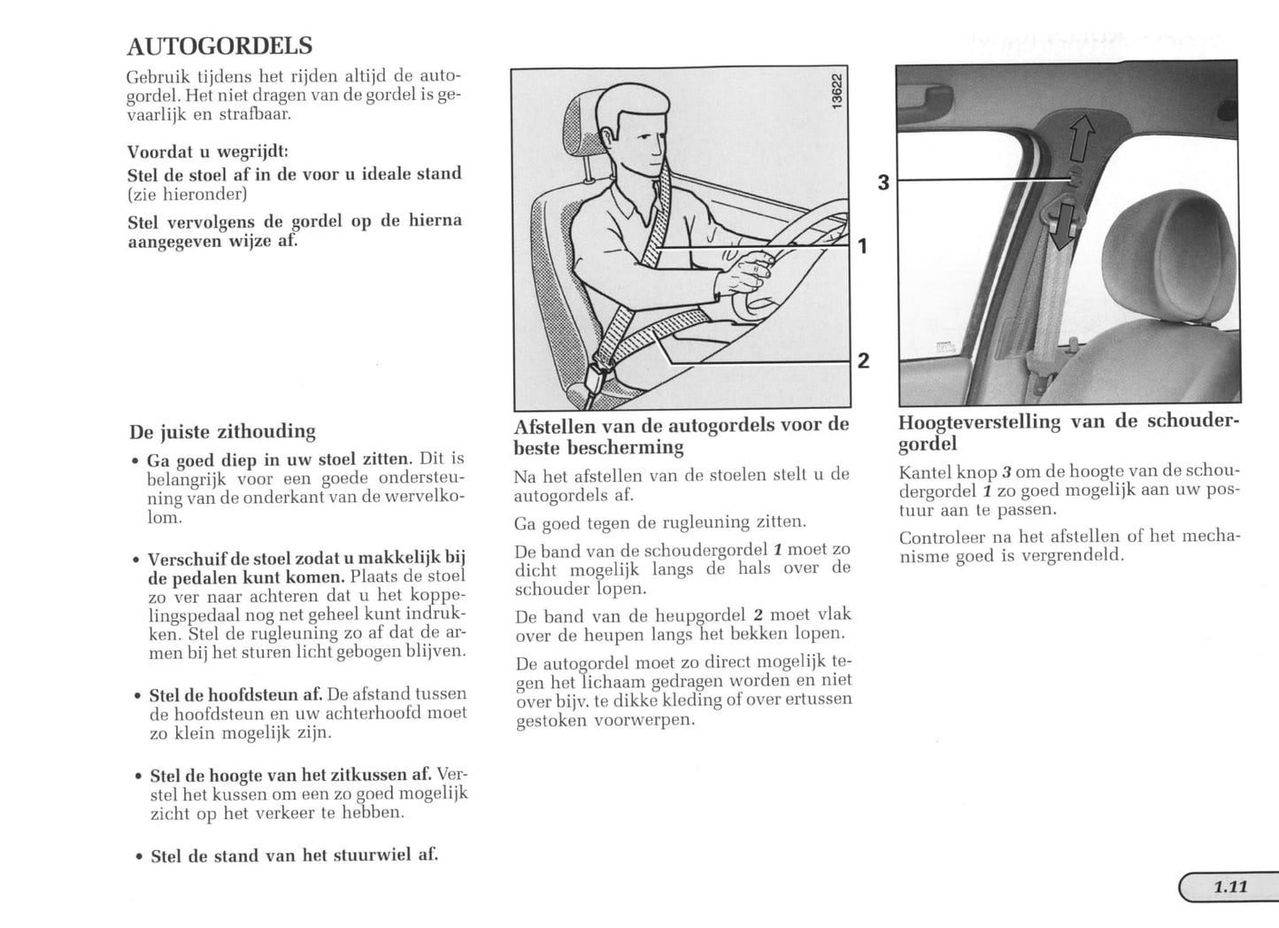 1997-1998 Renault Mégane Cabriolet/Mégane Cabrio Owner's Manual | Dutch