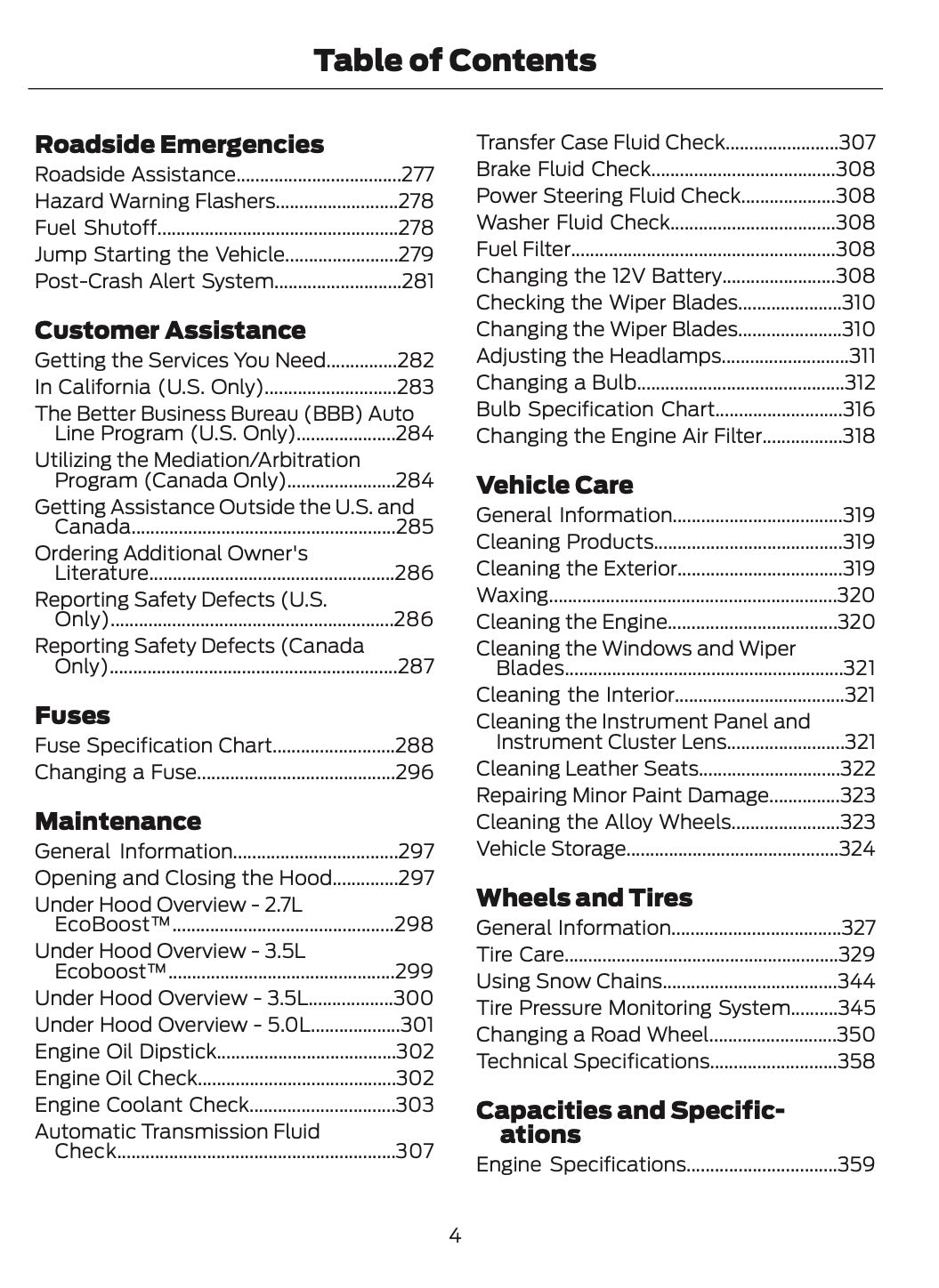 2015 Ford F-150 Owner's Manual | English