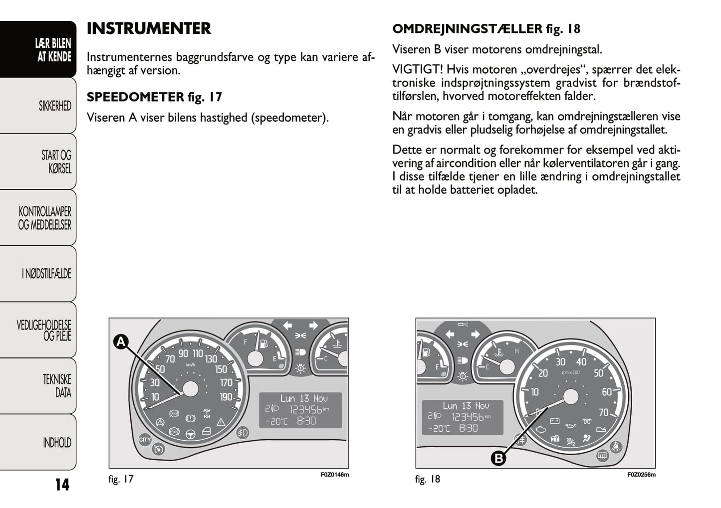 2011-2012 Fiat Panda Gebruikershandleiding | Dansk