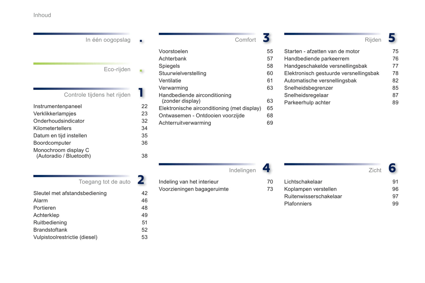 2012-2014 Peugeot 301 Owner's Manual | Dutch