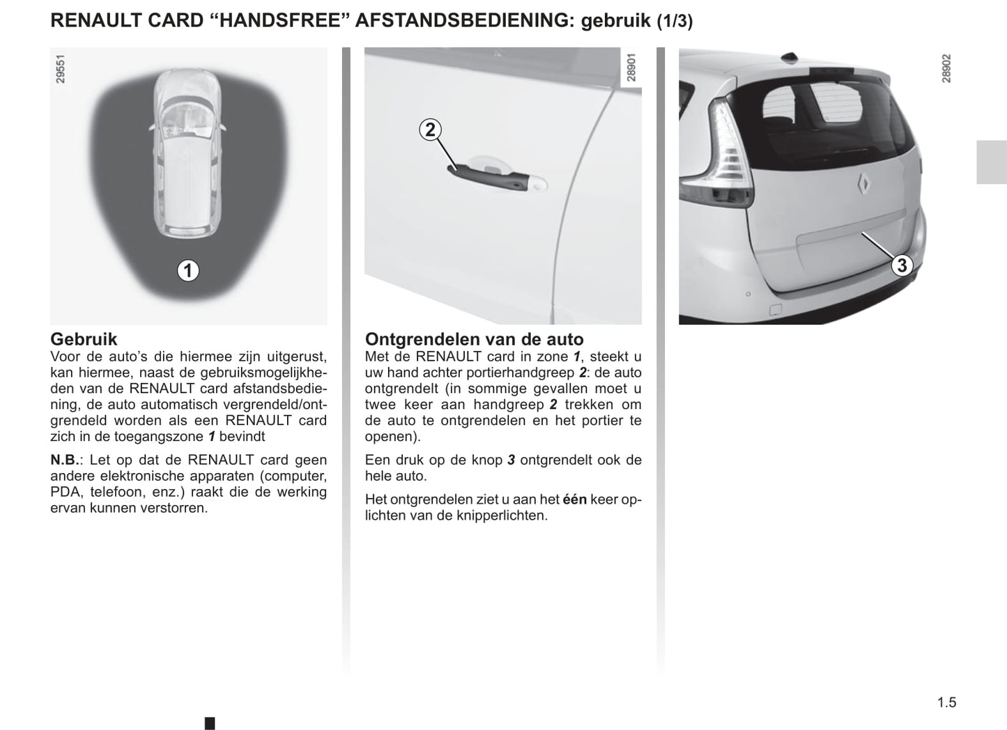 2009-2014 Renault Scenic Manuel du propriétaire | Néerlandais