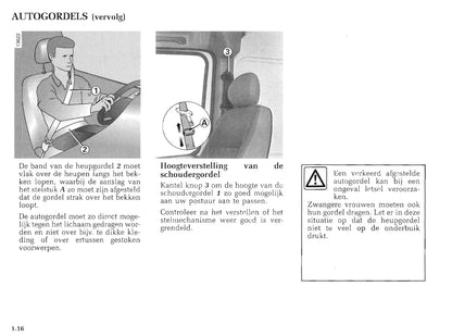 1997-2003 Renault Master Manuel du propriétaire | Néerlandais