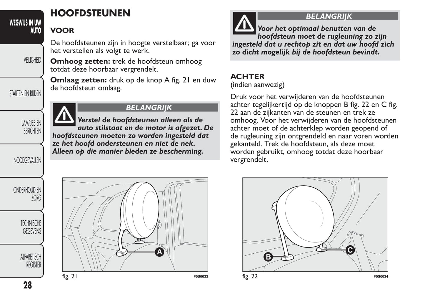 2013-2014 Fiat 500 Bedienungsanleitung | Niederländisch